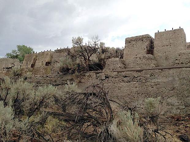 The Rock Point Mill in Dayton was one of the first and largest ore-crushing mills in Nevada.