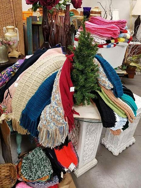 Donated scarves can be store-bought or handmade, and donated to Intimate Designs Floral LLC at 444 East William Street.