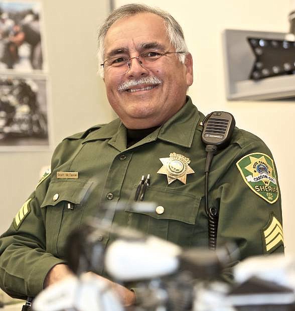 Sgt. Scott McDaniel is retiring after 35 years at the Carson City Sheriff&#039;s Office.