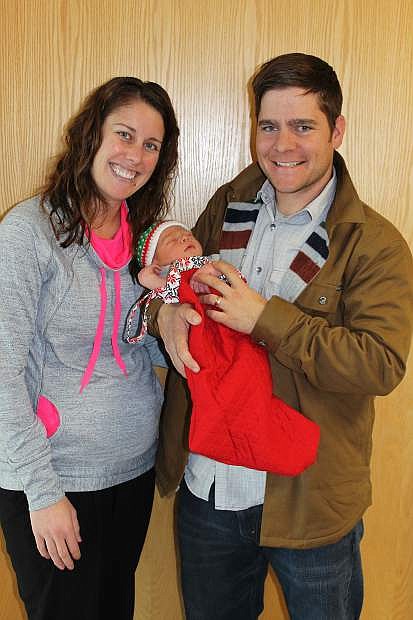 Jentry and Victor Ansotegui welcomed their son Ronin on Dec. 10 at Banner Churchill Community Hospital.