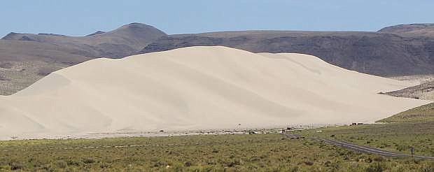 Sand Mountain east of Fallon is a favorite for outdoor recreation.