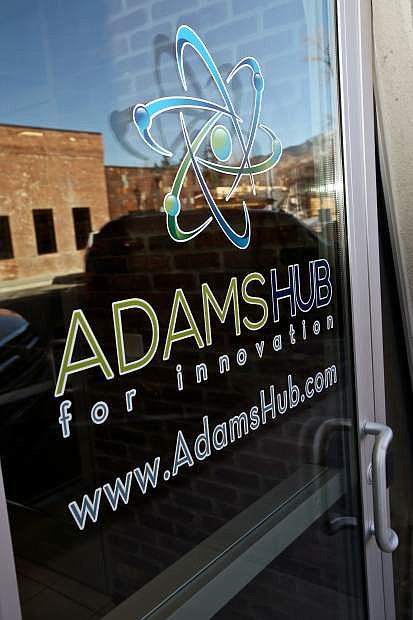 The Adams Hub for Innovation is located at 111 West Proctor St.