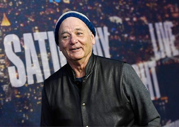 Actor Bill Murray attends the SNL 40th Anniversary Special at Rockefeller Plaza on Sunday, Feb. 15, 2015, in New York. (Photo by Evan Agostini/Invision/AP)