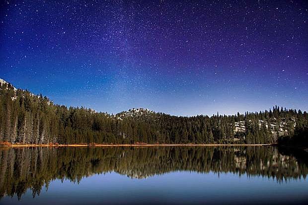 A guided tour of the night sky is planned at Spooner Lake State Park, just north of Highway 50 on State Route 28.