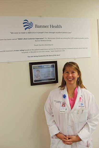 Dr. Lisa Rasmussen, a general surgeon and advocate for cancer awareness, will speak at Banner Churchill&#039;s Ladies Night Out on Thursday.