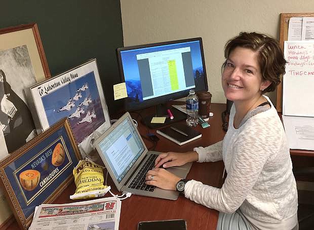 Aly Lawson is the new education reporter for the Lahontan Valley News.