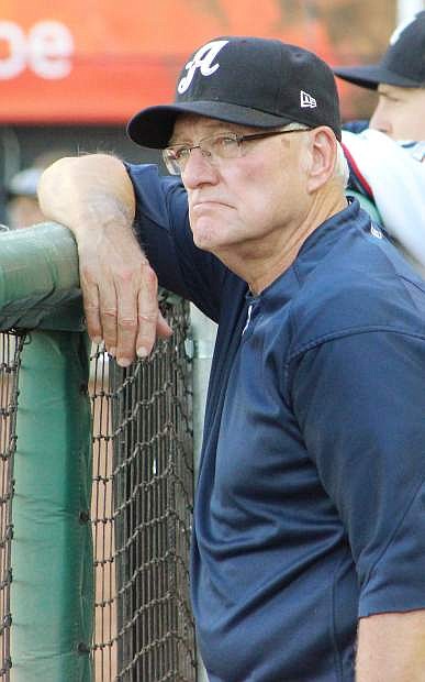 Reno hitting coach Greg Gross rhas beennamed interim manager for the Aces.