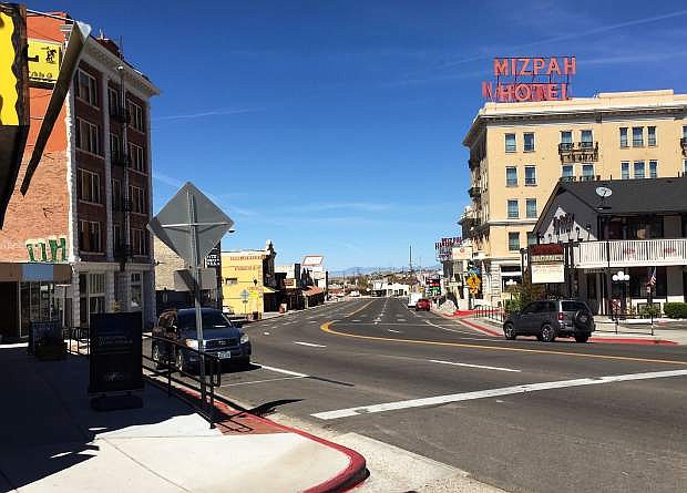 Historic Tonopah is a good halfway point between Fallon and Las Vegas.