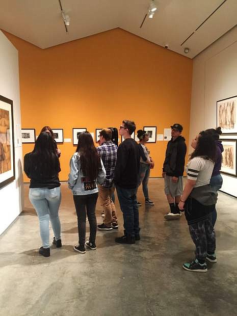 Pioneer High School students recently visited the Nevada Museum of Art and Stremmel Gallery in Reno to gain a broader awareness of professional works of art. Paul Lorion, PHS art teacher, said the field trips are designed to inspire students who may have hidden artistic talent waiting to be discovered.