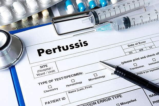 Pertussis doctor hand working Professional Medical Concept