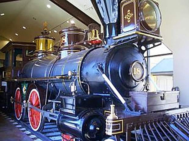 The Central Pacific Railroad went through Reno, so it was determined the V&amp;T should connect to the transcontinental railroad at the Truckee River in downtown Reno, hence the name Virginia and Truckee Railroad.