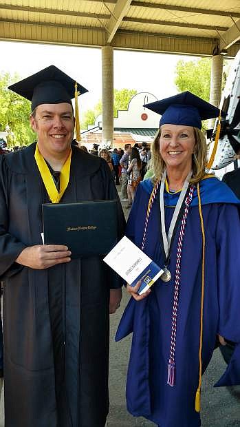 David Russell graduated from Western Nevada College with an Associate of Applied Science degree in Automated Systems on Monday in Carson City.