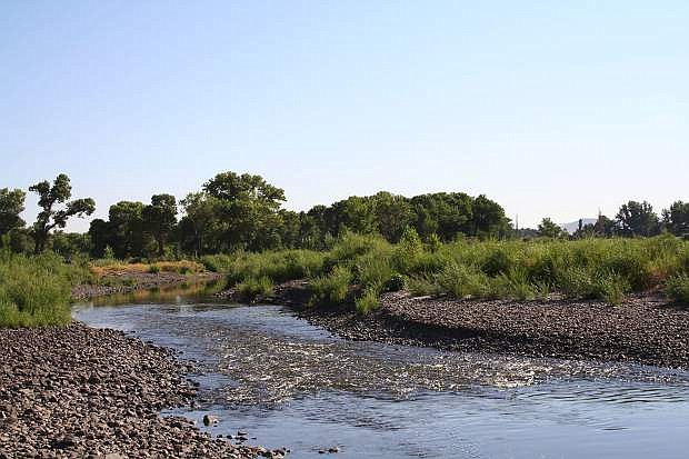 Dayton State Park is the site of a history lecture about the Carson River.