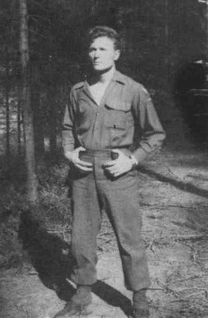 Sgt. Robert McHaney saw plenty of action during World War II and had been involved with the D-Day invasion, Battle of the Bulge and the liberation of Dachau. This photo shows McHaney while serving with the First French Army in the Colman Pocket.