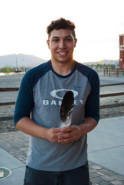 David Mahe graduated this spring from Reed High School. He will attend Truckee Meadows Community College in the fall.