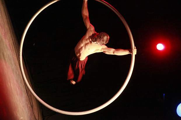 An array of stunts by aerial and martial artists are planned in Asylum, a cirque show coming to Carson City.