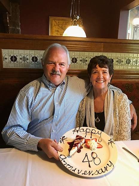 Pastors Louis and Peggy Locke of Fountainhead Foursquare Church in Carson City celebrated their 48th wedding anniversary on May 25 at Glen Eagles Restaurant &amp; Lounge. They were married in Carson City by Rev. Gordon Millard in 1969.