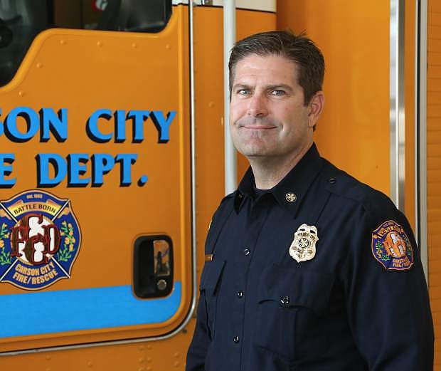 Carson City Fire Chief Sean Slamon