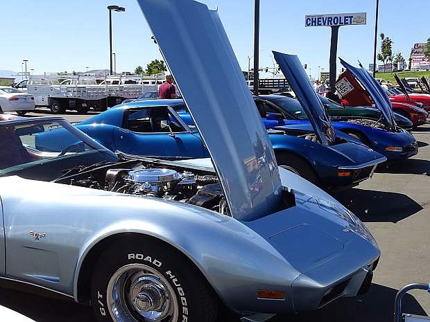 Dozens of Corvettes will be parked at Michael Hohl Motor Company in Carson City on July 9.