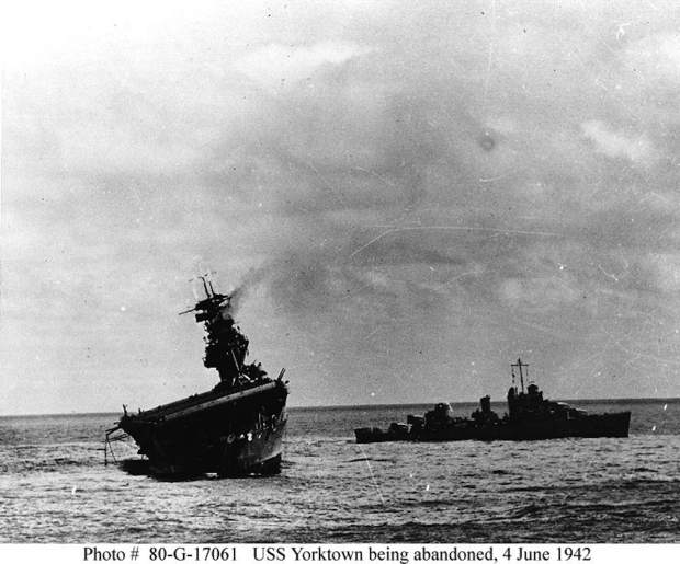 80-G-23841: Battle of Midway, June 1942
