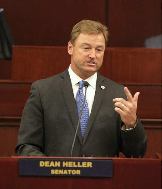 Dean Heller is on the hot spot when it comes to health care.