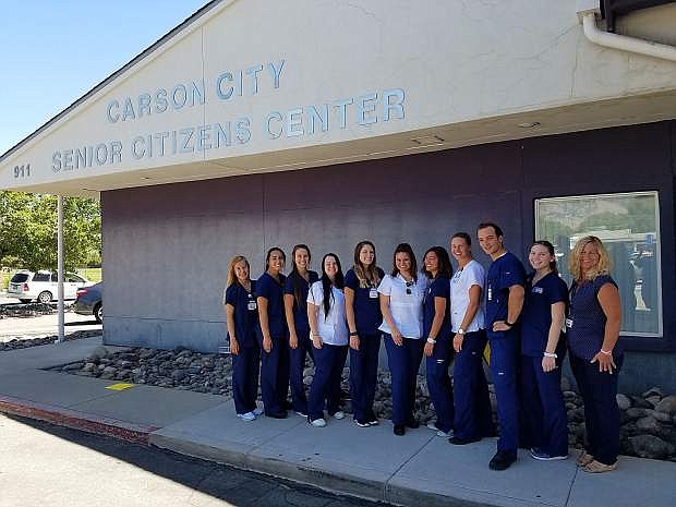 Students from the Orvis School of Nursing at the University of Nevada, Reno, are helping the Carson City Senior Center host a resource fair on Aug. 7.