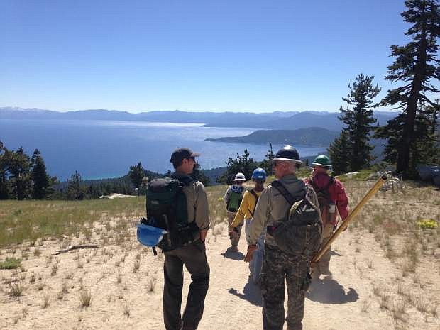The Tahoe Rim Trail offers some of the most breathtaking views of Lake Tahoe.