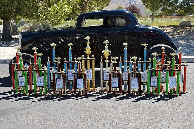 Several trophies will be up for grabs at the 4th Annual Send a Scout to Camp Car and Truck Show to benefit Boy Scouts Troop 33.