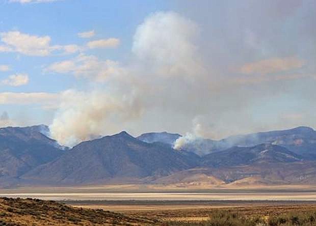 The 16,755-acre Tungsten Fire east of Fallon was contained earlier this week.