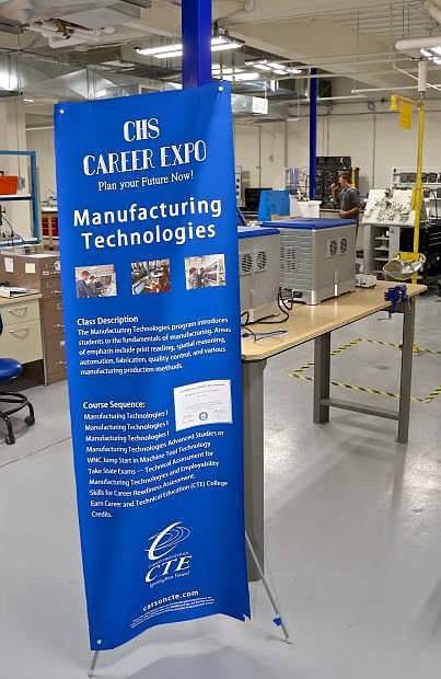 The new manufacturing lab is up and running at Carson High School.