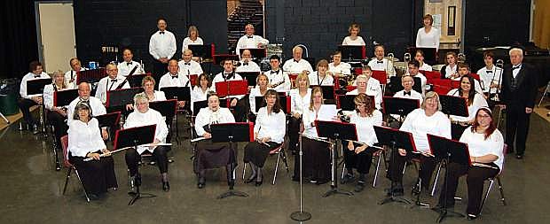 Free holiday and patriotic music can be heard inside the Carson City Community Center on Dec. 3 thanks to the Capital City Community Band.