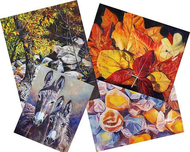 An array of landscape, floral and other subjects will be on display in the work of Teri Sweeney. Her annual open studio returns Dec. 9-10 at her Gardnerville studio.