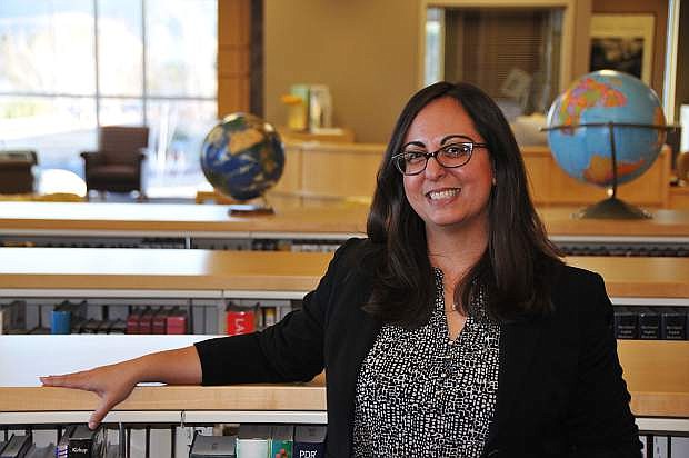 Denise Frohlich is the new library and learning resource director at Joe Dini Library at Western Nevada College.