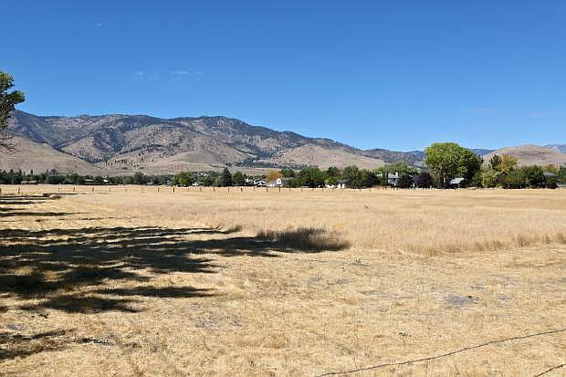 A view from the east of the parcel that&#039;s part of the proposed Vintage project.