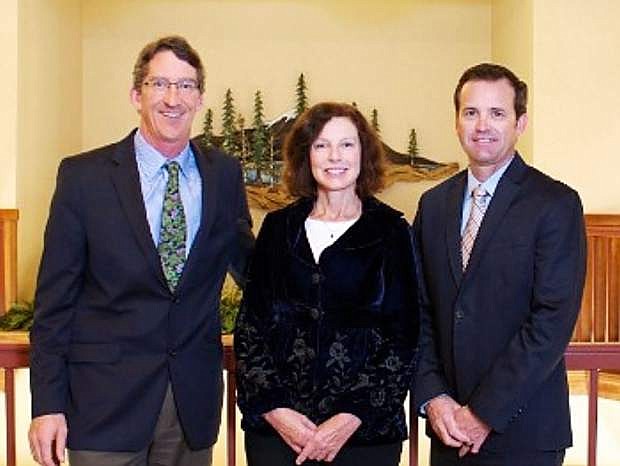 From left, Tahoe Carson Radiology Specialists Keith Shonnard, Shannon Altahus, and Nick Carlevato.