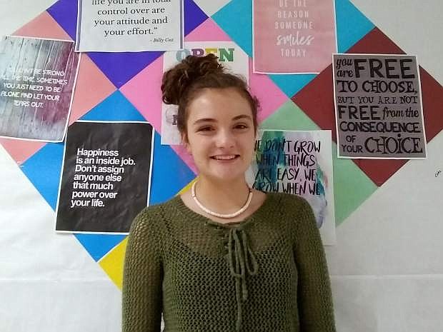 CHS Student of the Week sophomore Hallie Newman