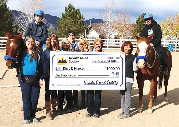 The Nevada Gourd Society raised money for local charities during its first annual festival in September.