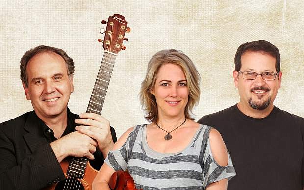 Kyle Alden, Valerie Rose and Jason Pollack are bringing their repertoire of Celtic music to Carson City on Saturday.