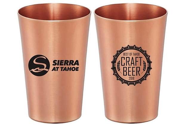 Courtesy of Sierra at Tahoe, attendees of the inaugural Best of Tahoe Craft Beer contest will be given a souvenir copper cup. The craft beer tasting event runs from noon to 5 p.m. May 12 in South Lake Tahoe.