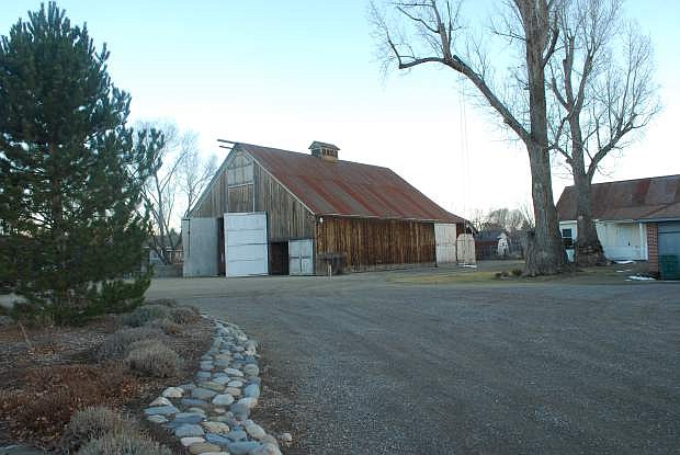 The barn at the Lampe Ranch.