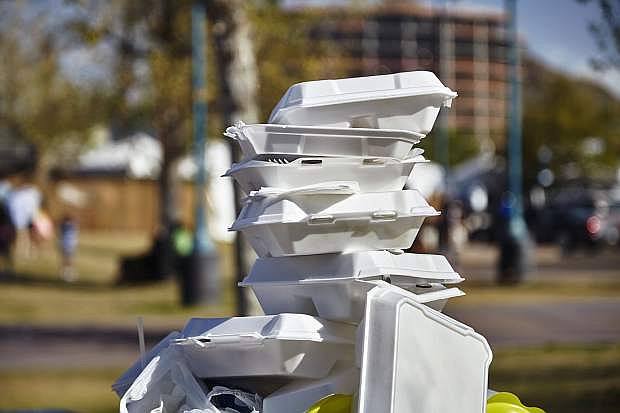A ban on Styrofoam will take effect in October in South Lake Tahoe.
