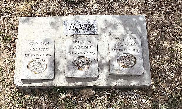 Vandals recently ripped off the nameplates from two memorials at Pioneer Park on North Maine Street.