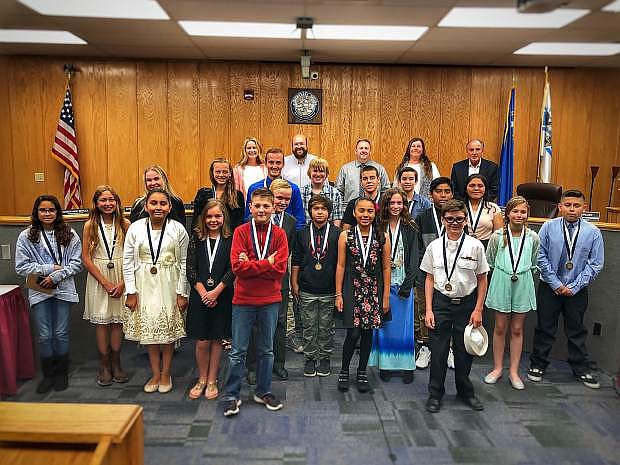 Carson City School District&#039;s Distinguished Student award winners