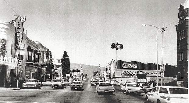 Those were the days: The then popular Commodores were playing at the Carson Nugget, and most shopping and entertainment was in the center of the city in the mid-1960s.