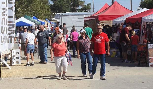 County commissioners learned Thursday attendance at the 2017 Fallon Cantaloupe Festival increased.