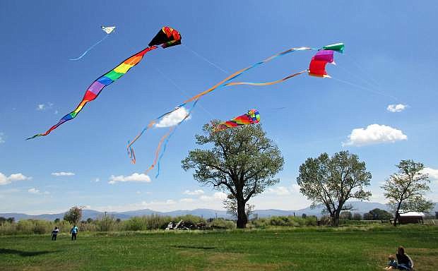 Something in the Wind, a free kite flying event, will take place at the Dangberg Home Ranch Historic Park on May 19 and 20.
