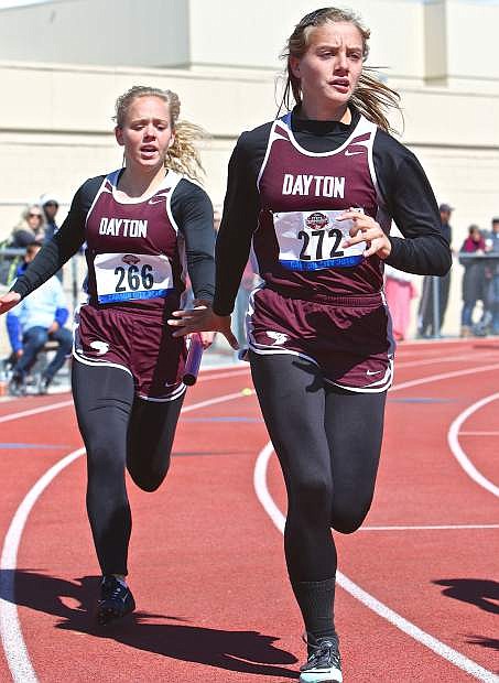 The Mason twins compete for Dayton High at the 2016 state track meet.