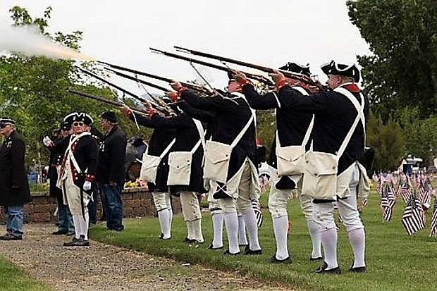 The Sons of the American Revolution participated in last year&#039;s Memorial Day service.