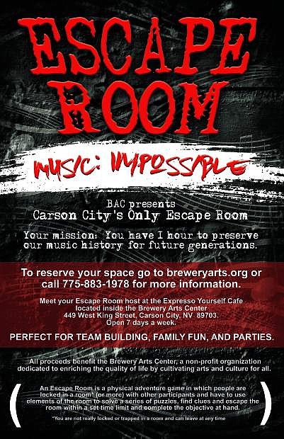 Doorlaatbaarheid Erge, ernstige volgens Escape Room' opens in Carson City | Serving Carson City for over 150 years