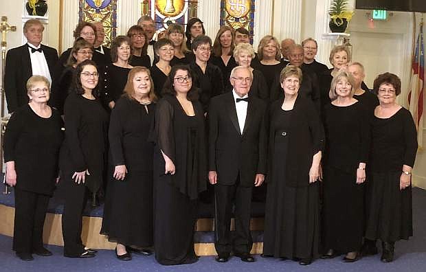 The Carson Chamber Singers perform last May. Rehearsals for the 34th season start Sept. 11.